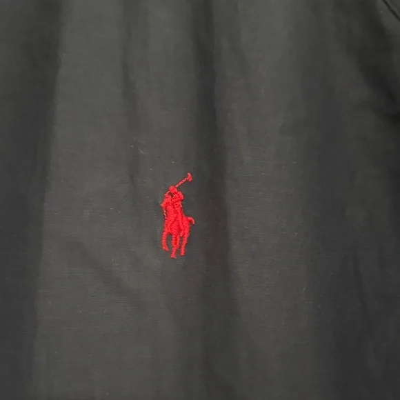 Polo Ralph Lauren Men's Navy bomber waterproof Jacket - Picture 3 of 8